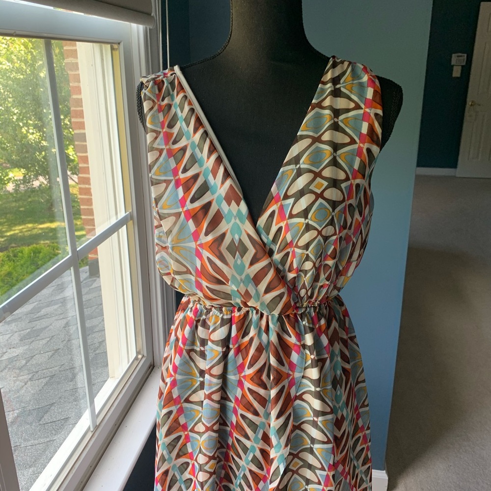 Multi-color summer dress